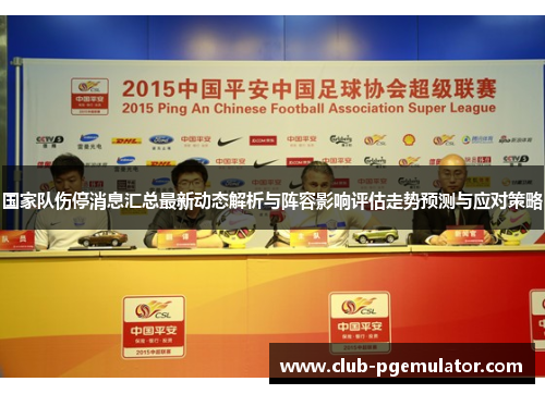 国家队伤停消息汇总最新动态解析与阵容影响评估走势预测与应对策略
